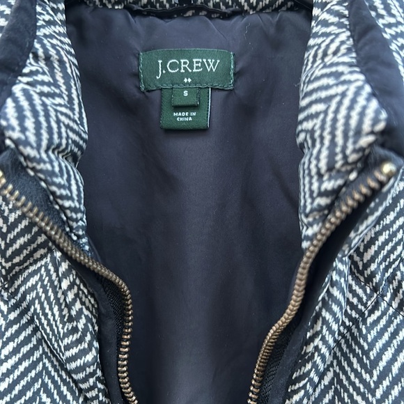 J Crew Quilted Down Puffer Vest Size Smalll - Picture 4 of 10